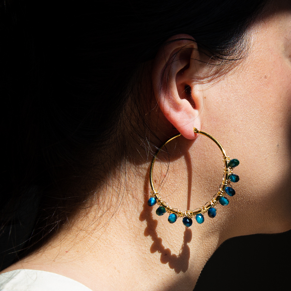 
                      
                        Maribel Hoop Earrings
                      
                    