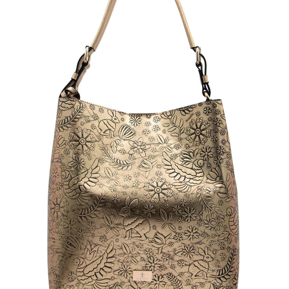 Liebre Gold Handbag