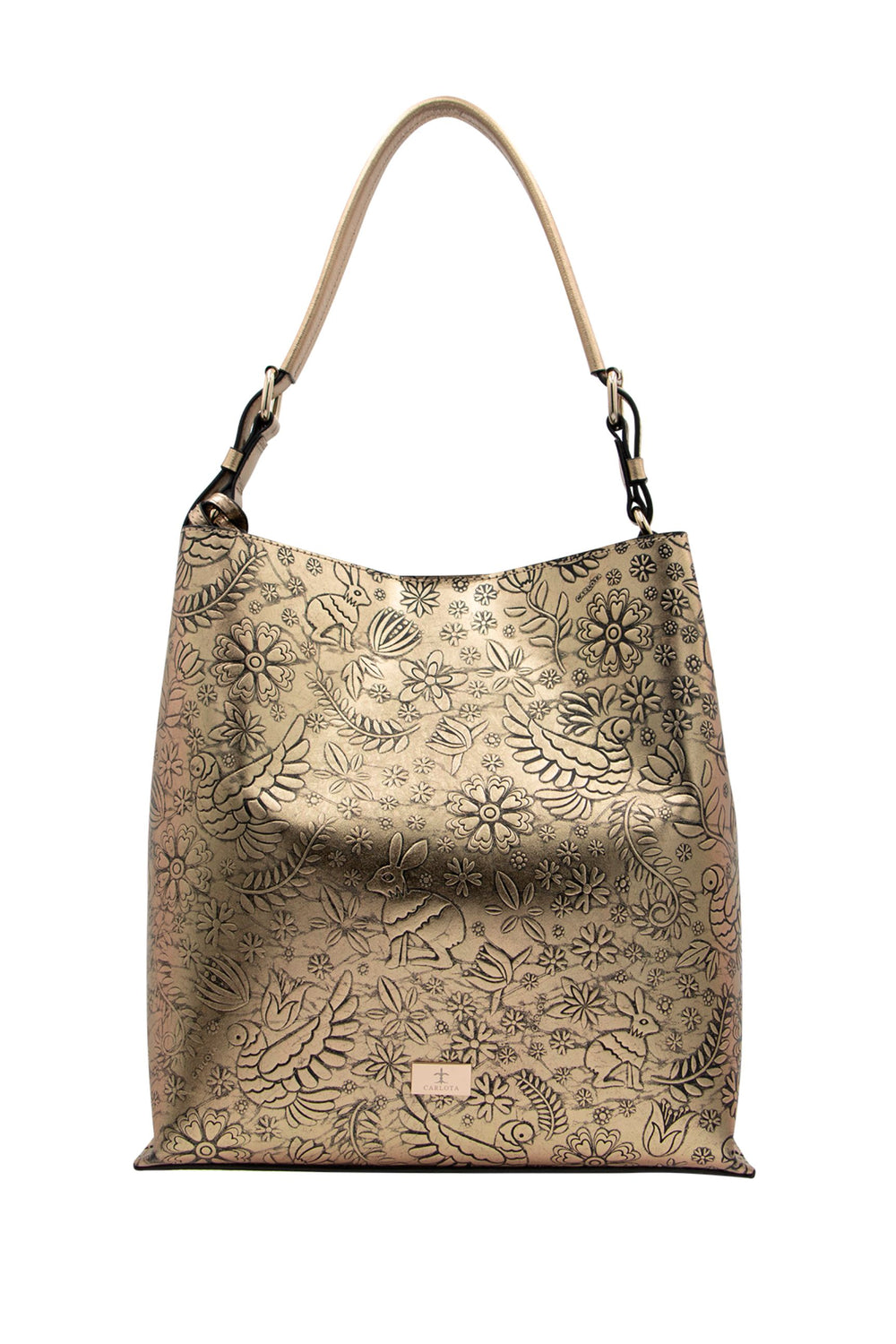 Liebre Gold Handbag