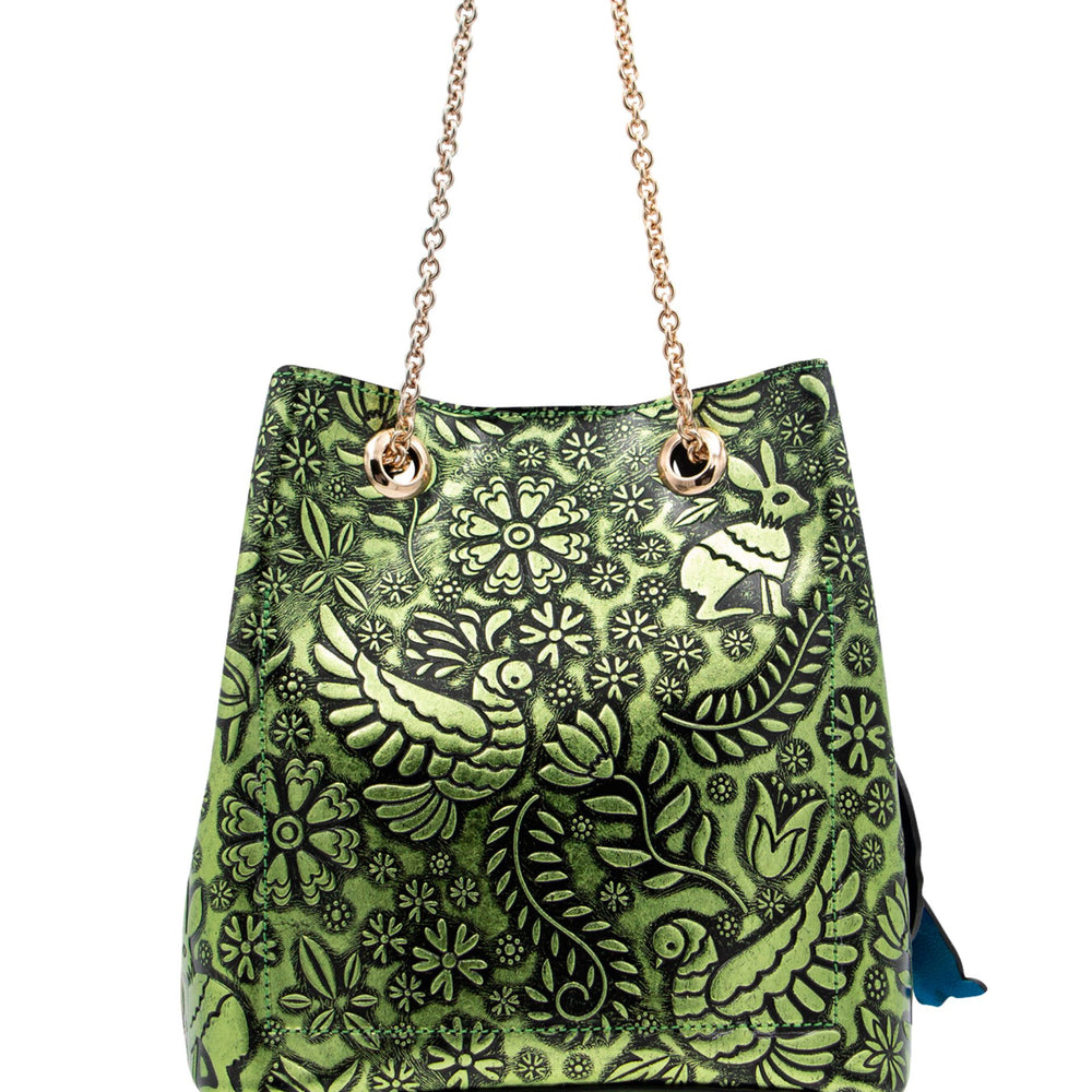 
                      
                        Liebre Green Bucket Bag
                      
                    