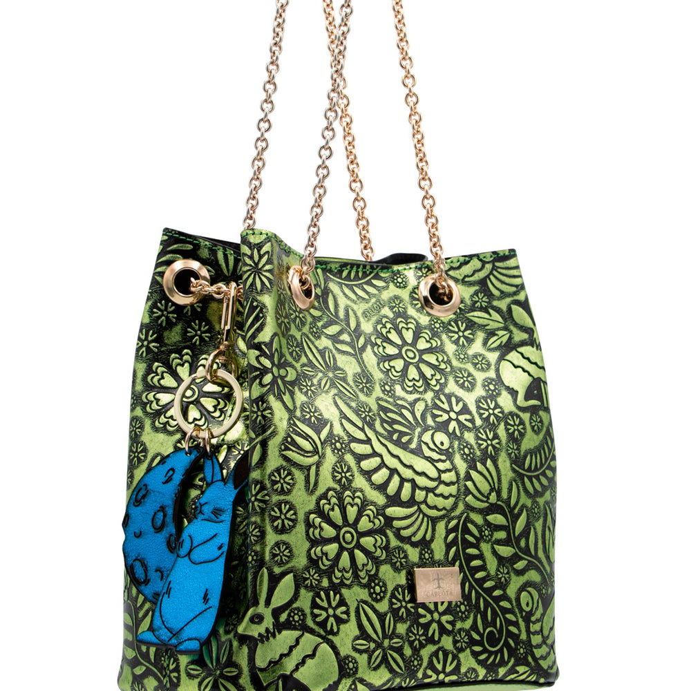 
                      
                        Liebre Green Bucket Bag
                      
                    