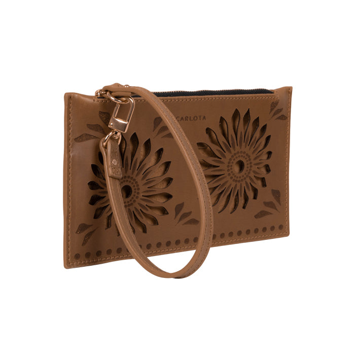 Barro Negro Mini Clutch - Taupe