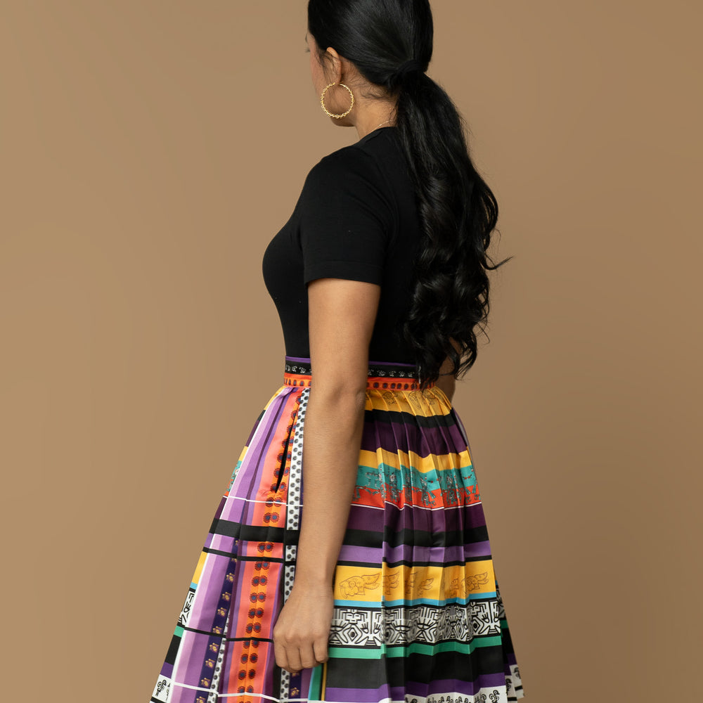 
                      
                        Amate Pleated Skirt
                      
                    