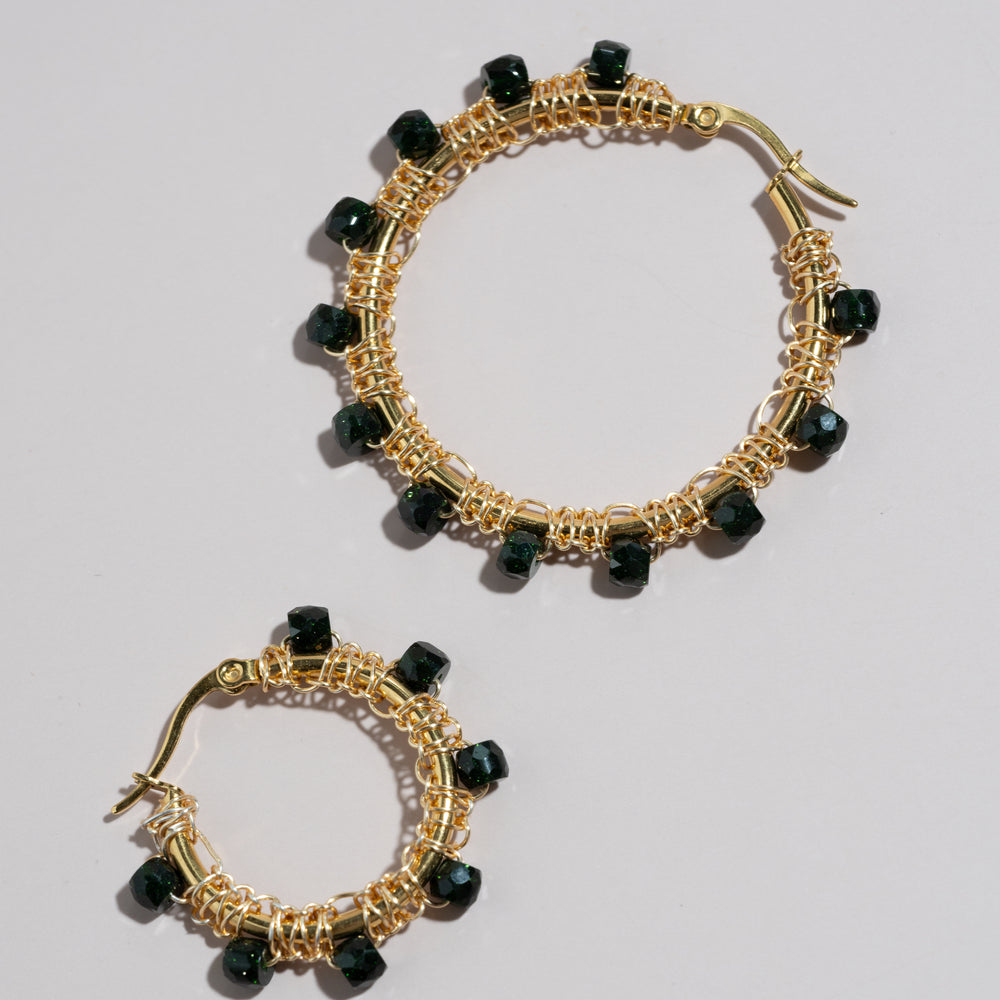 
                      
                        Emerald Hoop Earrings
                      
                    