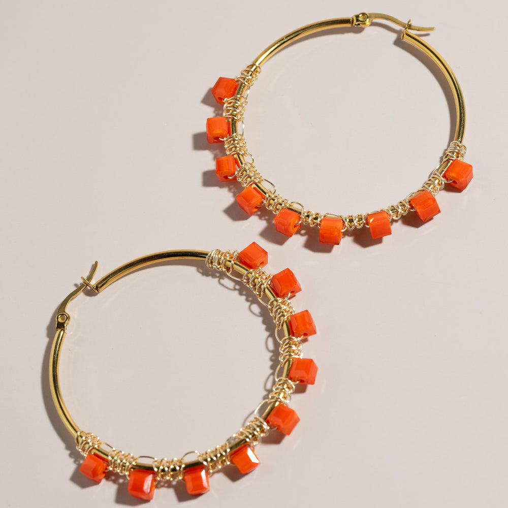 Clementine Hoop Earrings