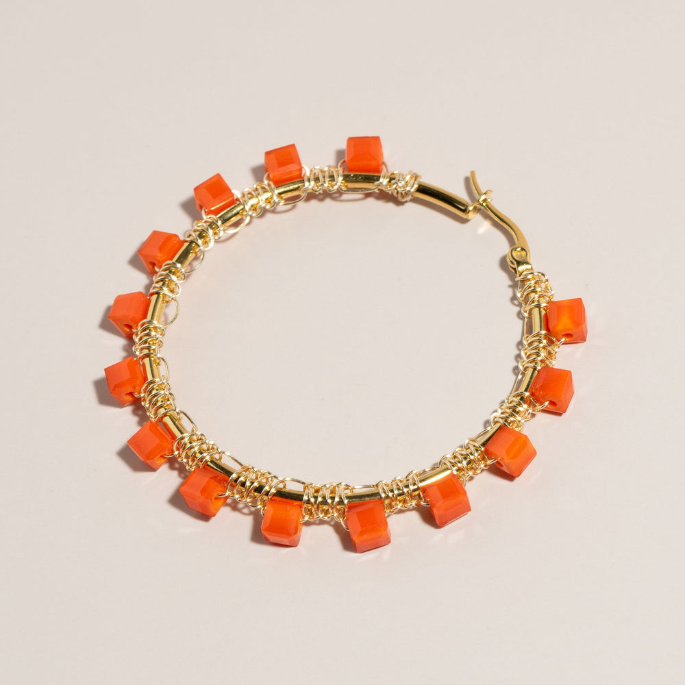 
                      
                        Clementine Hoop Earrings
                      
                    