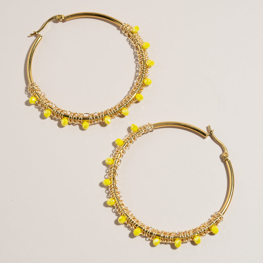 
                      
                        Marisol Hoop Earrings
                      
                    