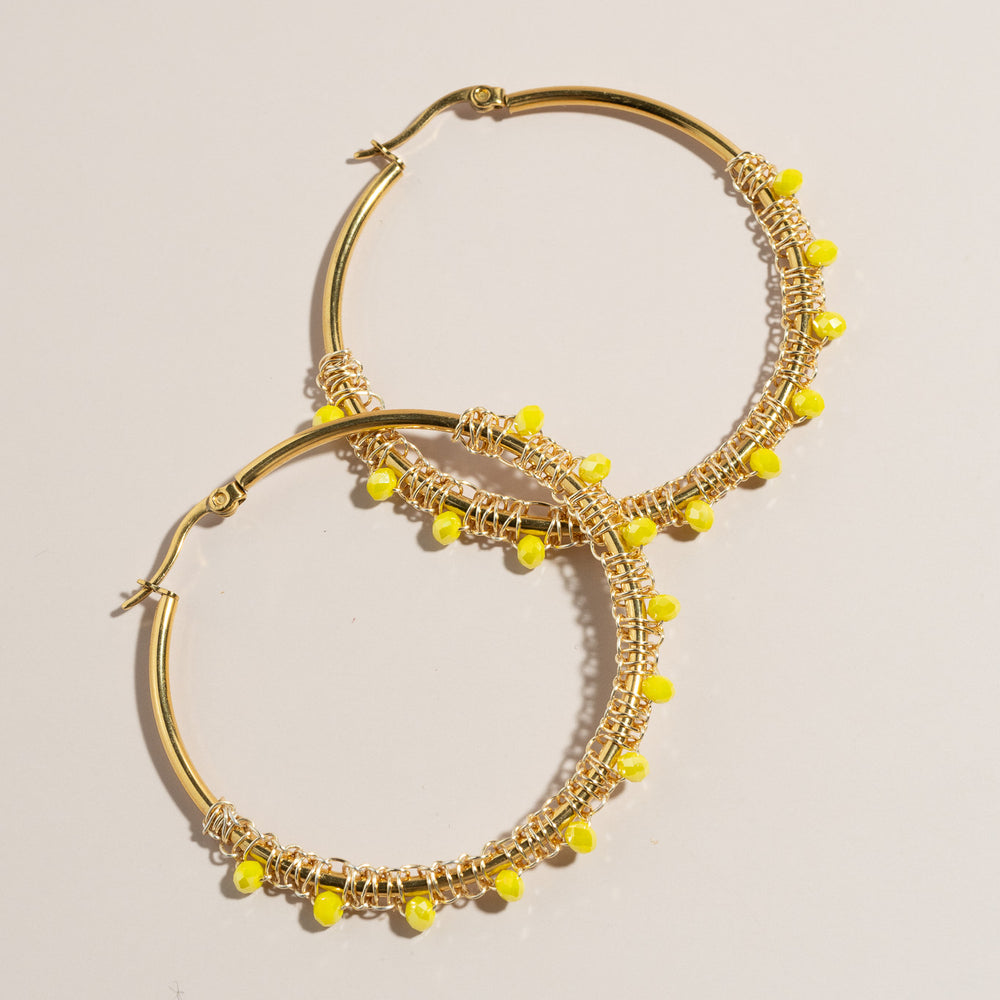 
                      
                        Marisol Hoop Earrings
                      
                    