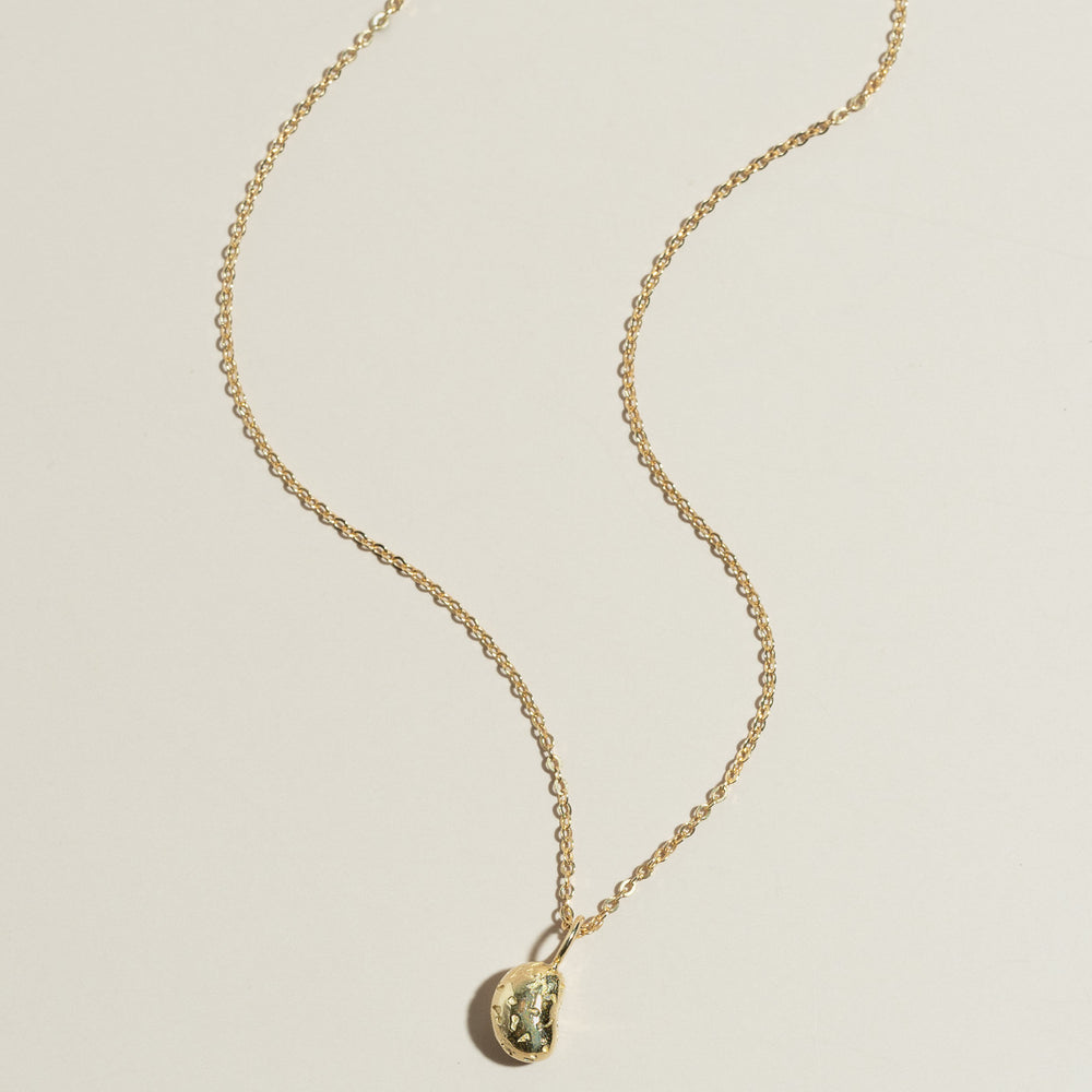 14K Frijolito Grande Necklace