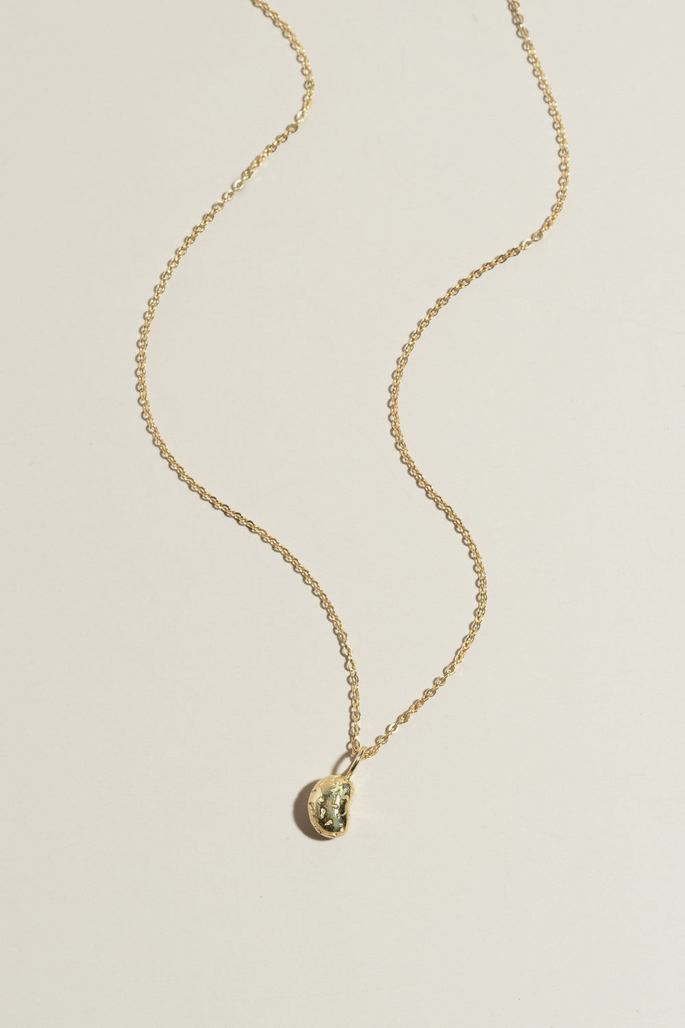 14K Frijolito Grande Necklace