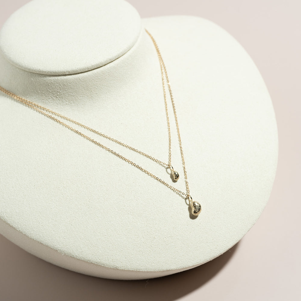 
                      
                        14K Frijolito Grande Necklace
                      
                    