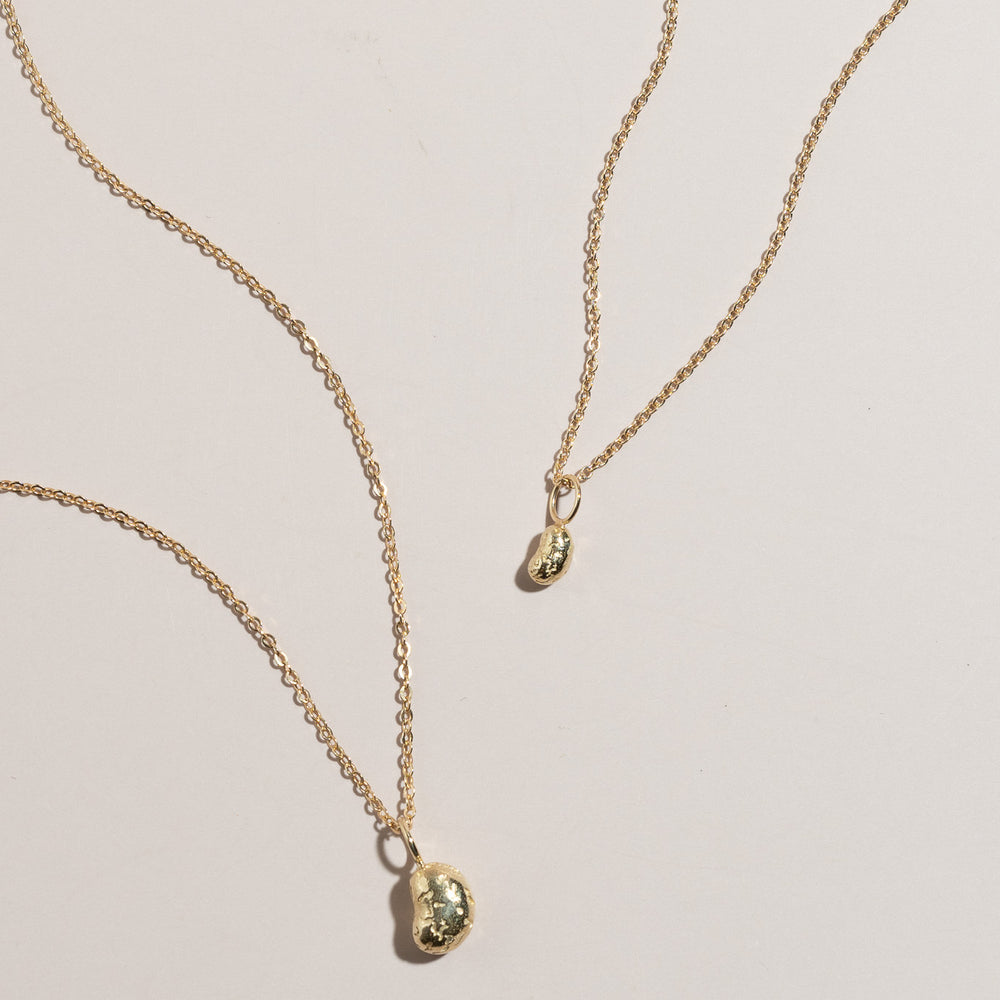 
                      
                        14K Frijolito Grande Necklace
                      
                    