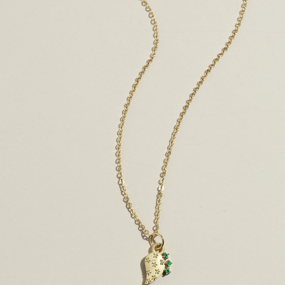 
                      
                        14K Emerald Tuna Y Nopal Necklace
                      
                    