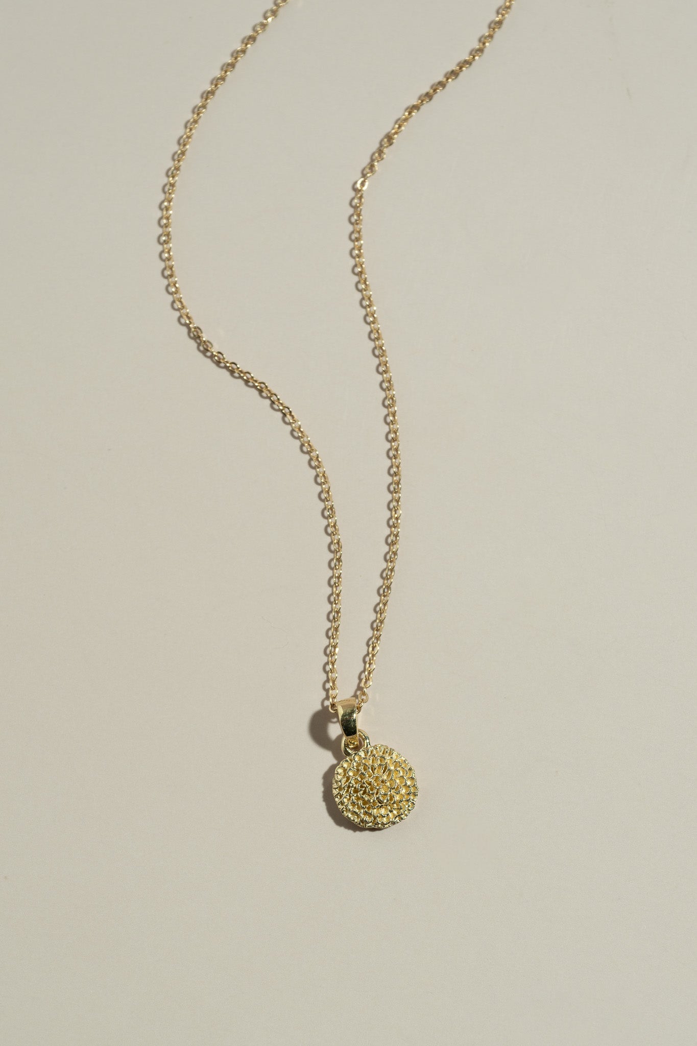 14K Cempasúchil Necklace