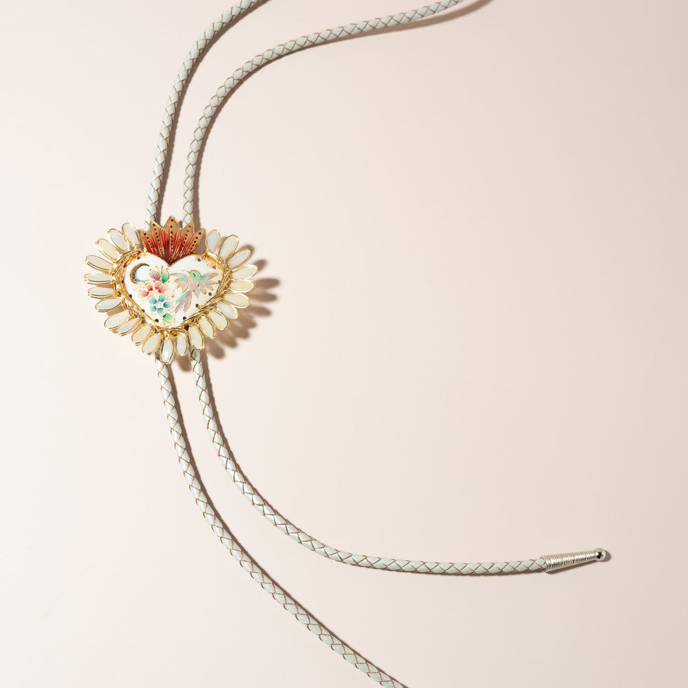 Corazón Bolo Tie