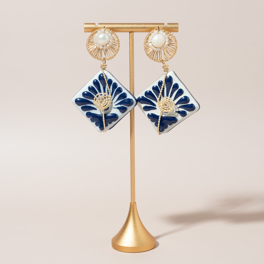 
                      
                        Talavera Drop Earrings
                      
                    