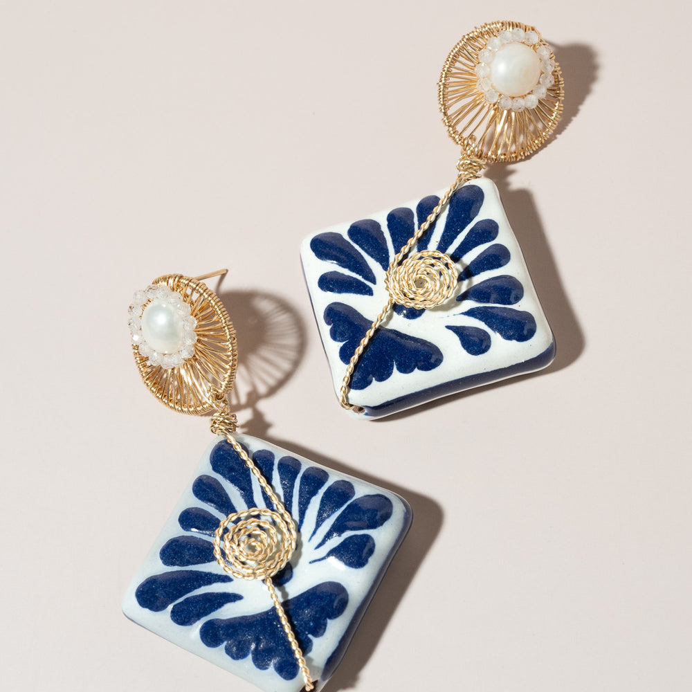 Talavera Drop Earrings