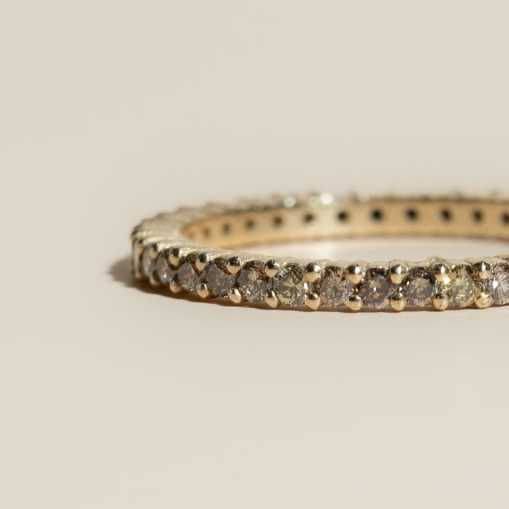 
                      
                        14K Ombré Diamond Eternity Band
                      
                    