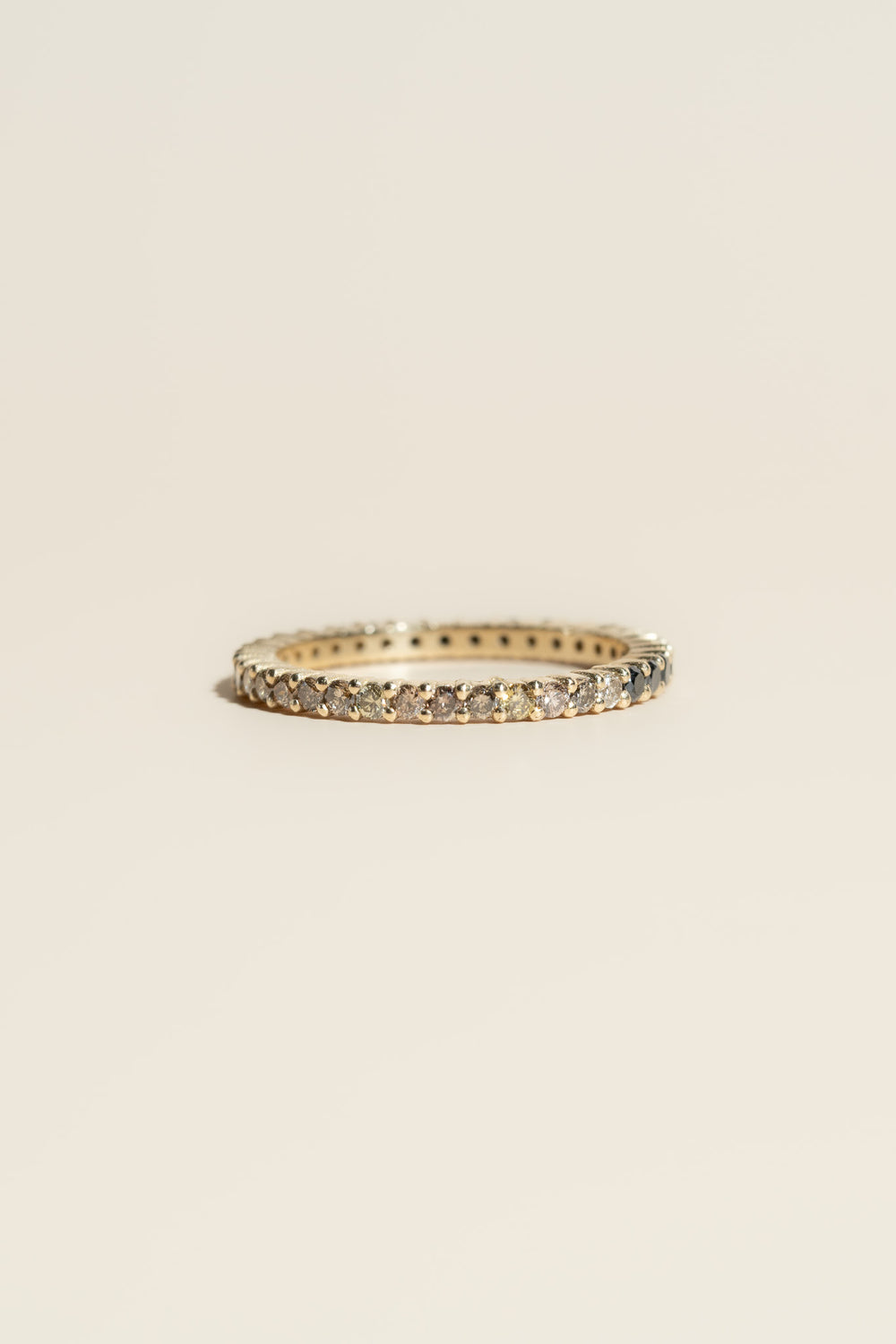 14K Ombré Diamond Eternity Band