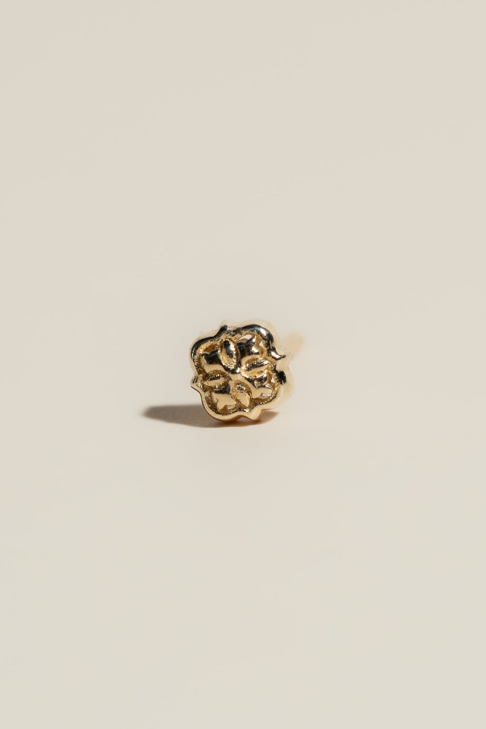 14K Gold Talavera Mini Stud