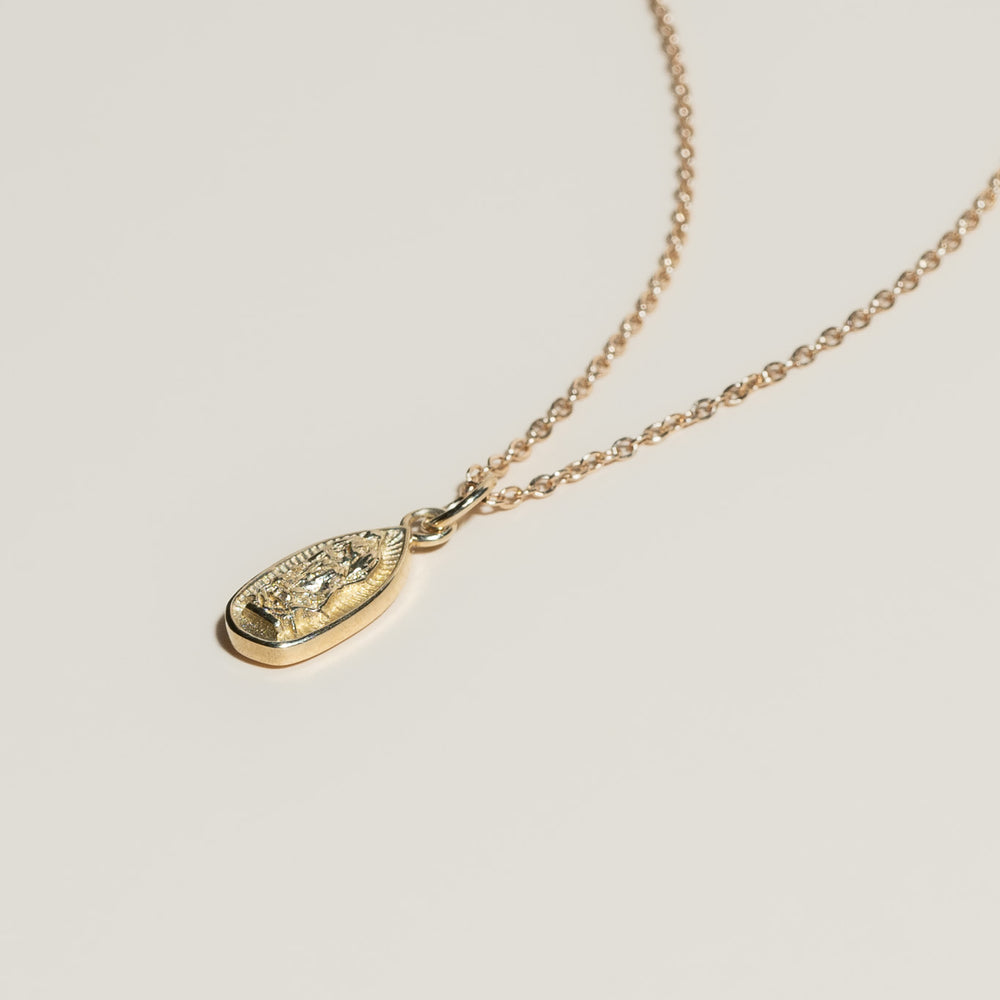 
                      
                        14K Mini Guadalupe Necklace
                      
                    