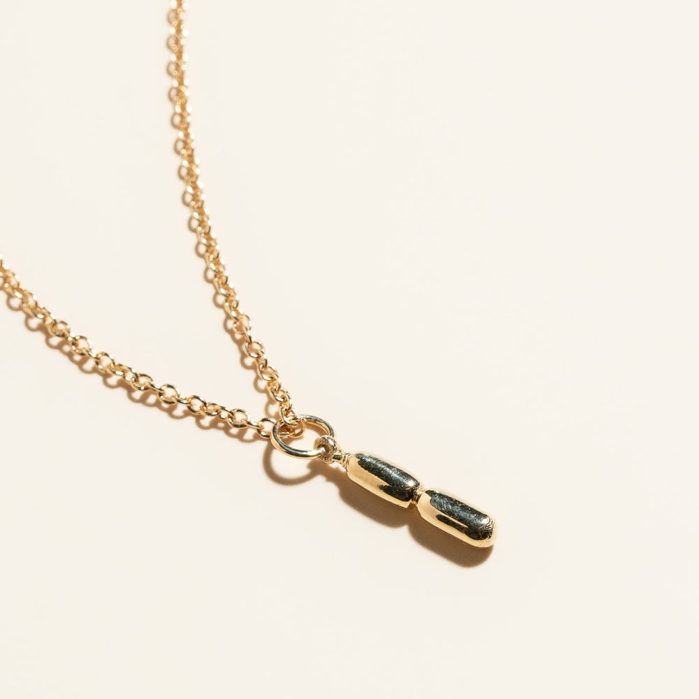 
                      
                        14K Mini Bolis Necklace
                      
                    