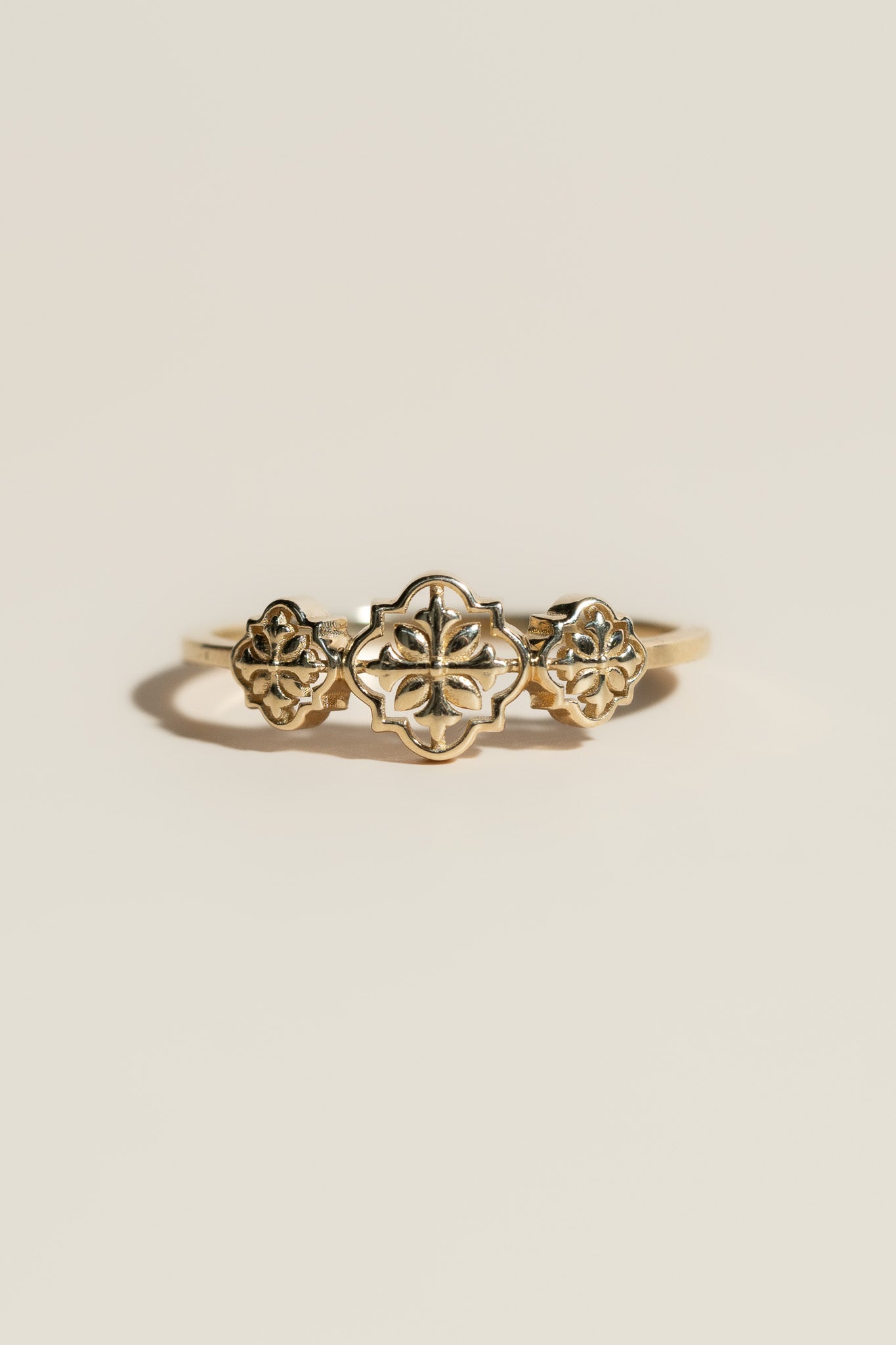 14K Tres Talaveras Ring