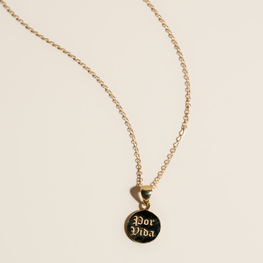 14K Por Vida Necklace