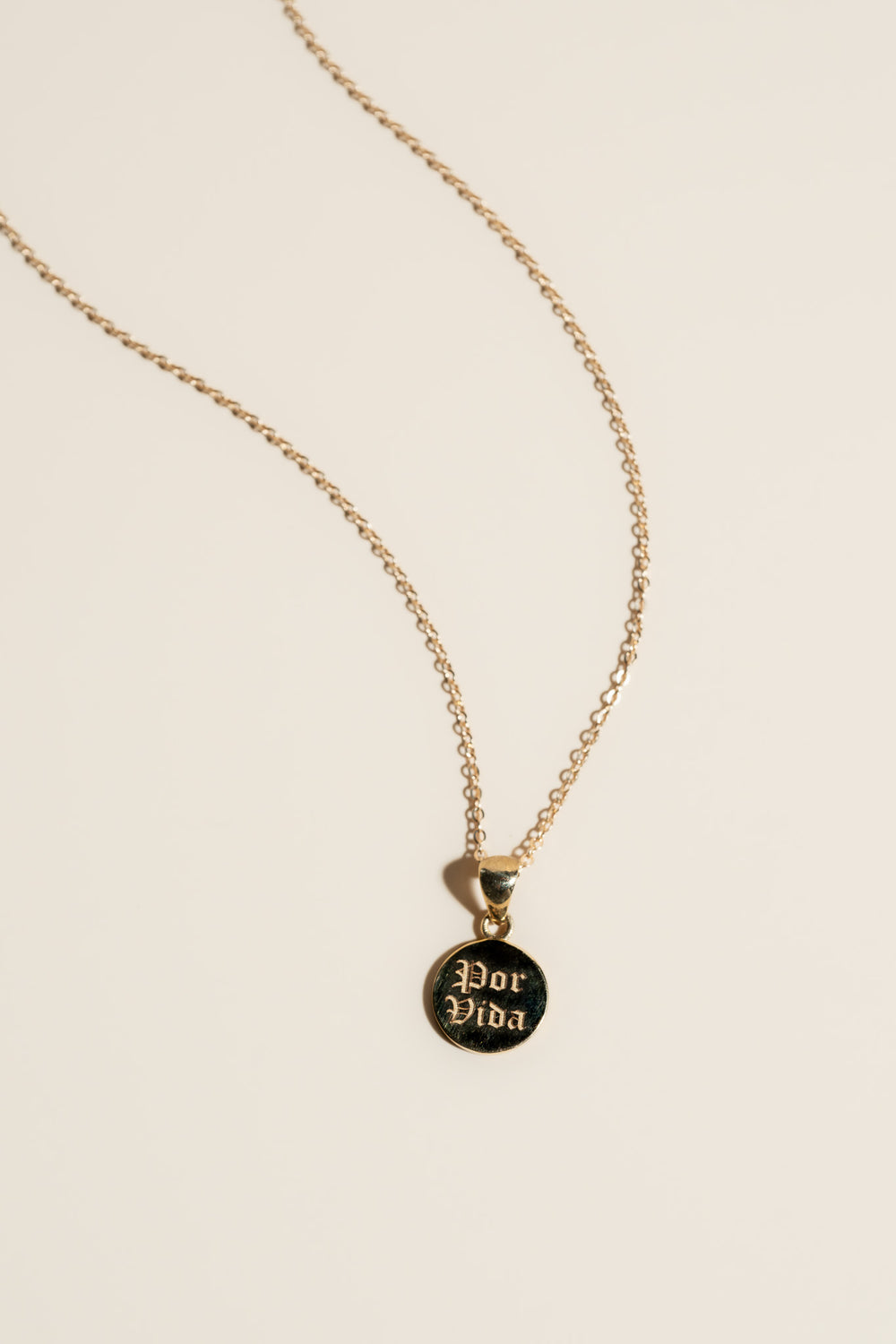 14K Por Vida Necklace