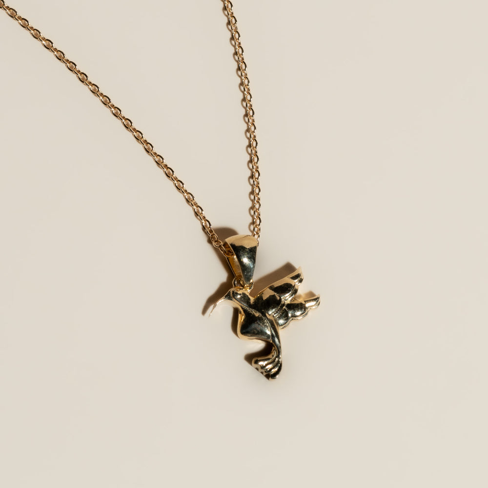 
                      
                        14K Colibrí Grande Necklace
                      
                    