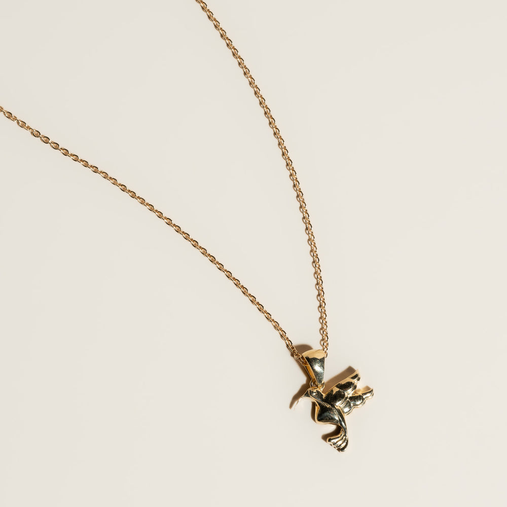 14K Colibrí Grande Necklace