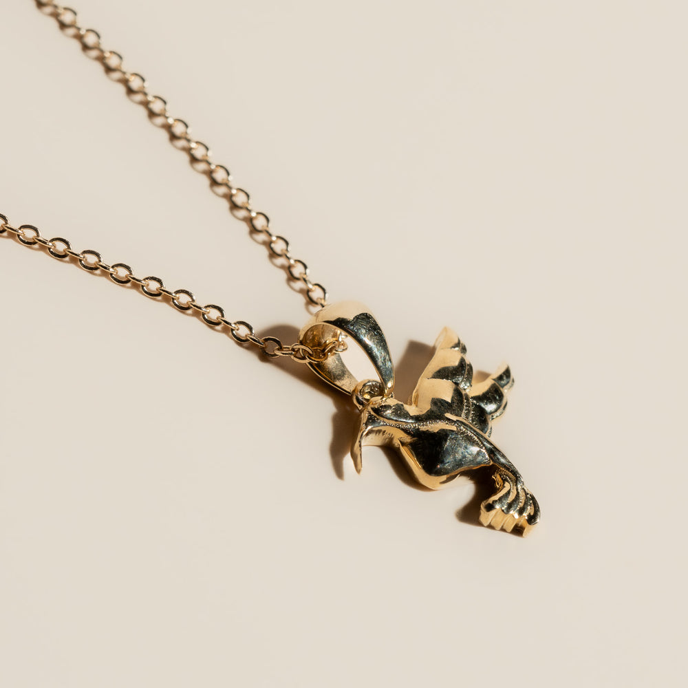 
                      
                        14K Colibrí Grande Necklace
                      
                    