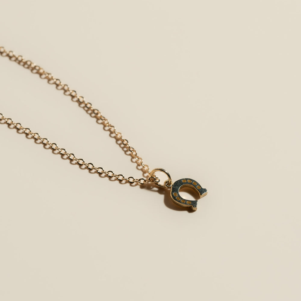 
                      
                        14K Mini Herradura Necklace
                      
                    