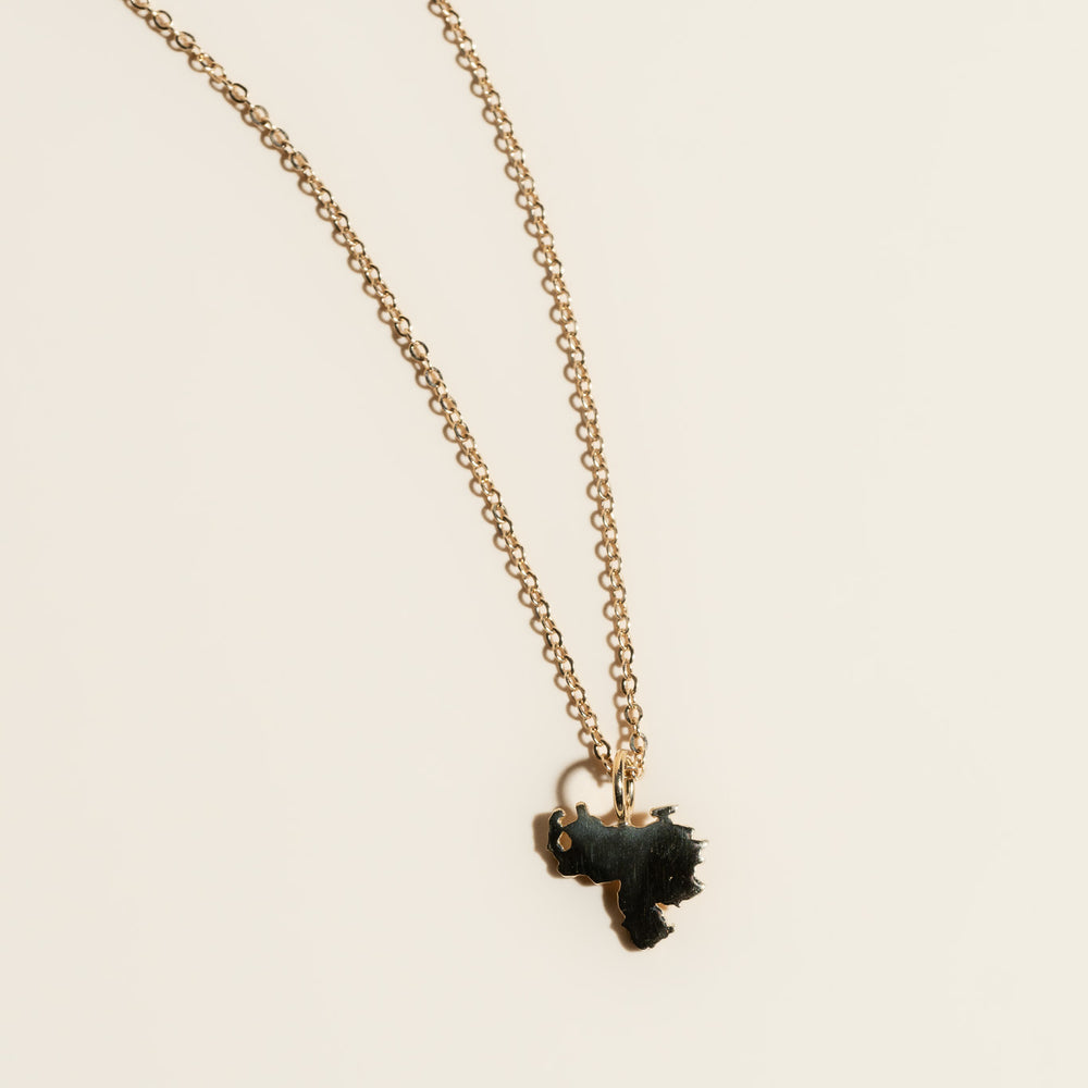 14K Mini Origin 'Venezuela' Necklace