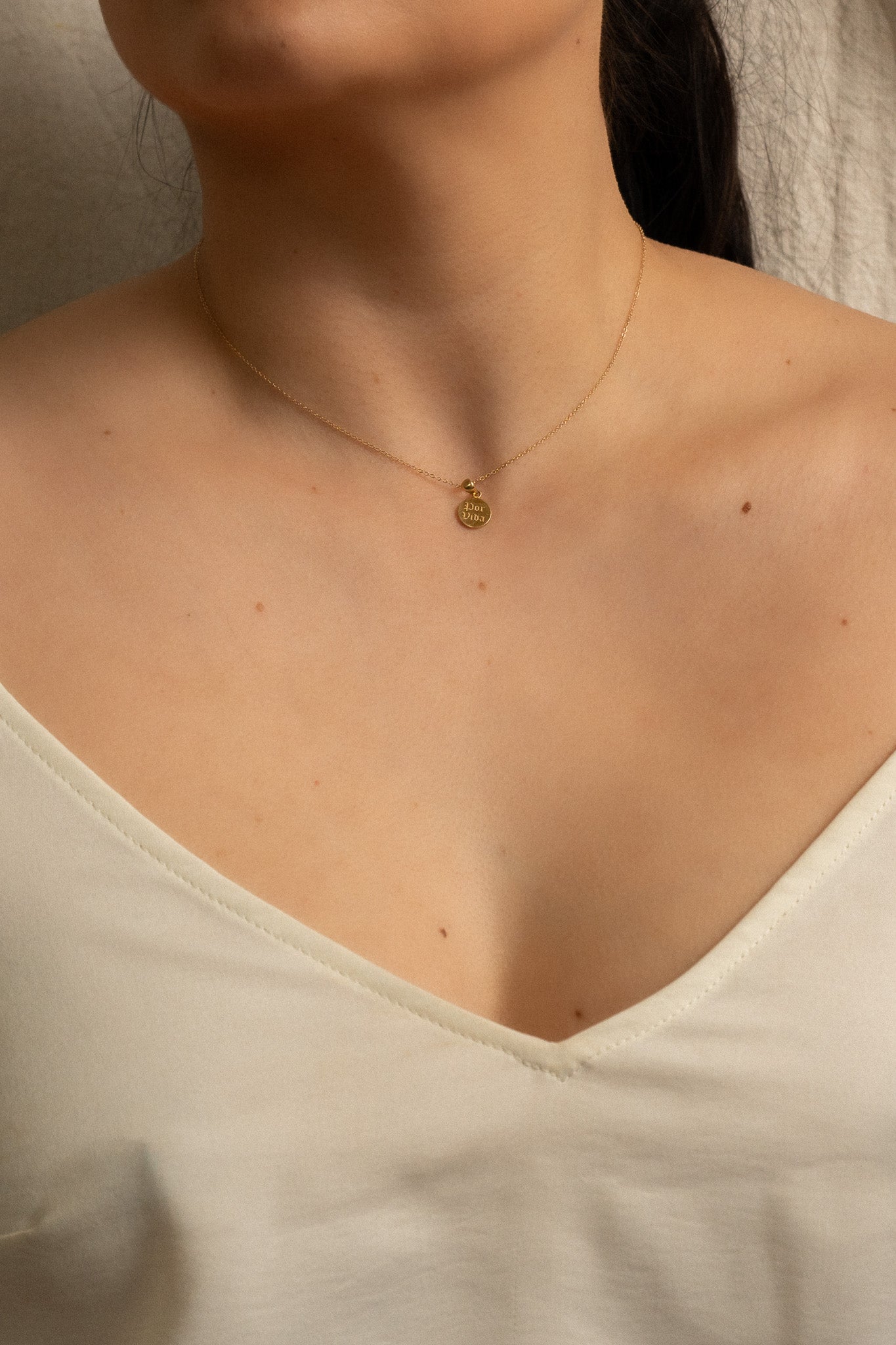 14K Por Vida Necklace