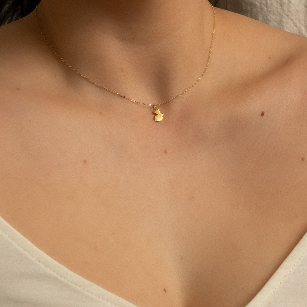 14K Mini Origin 'Guatemala' Necklace