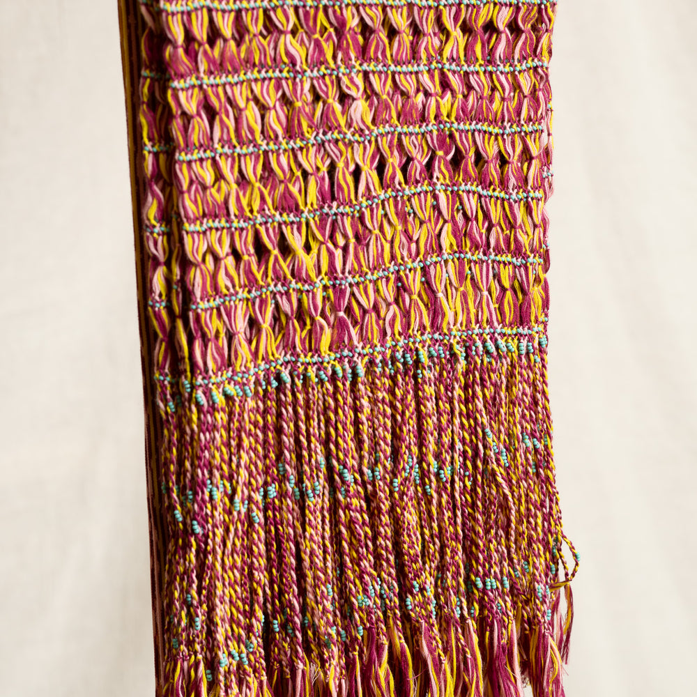 
                      
                        Large Beaded Rebozo - Mandarin
                      
                    