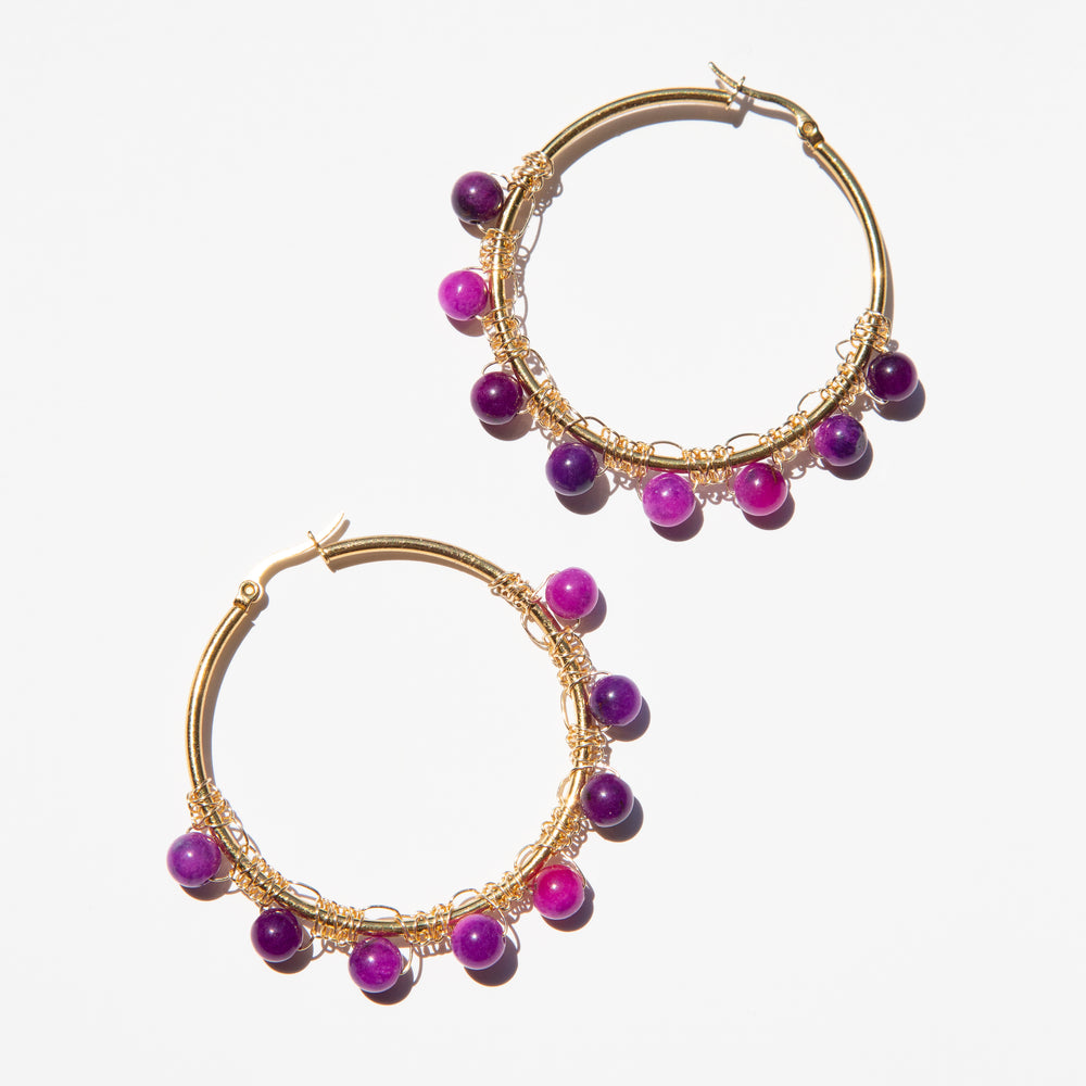 
                      
                        Maribel Hoop Earrings
                      
                    