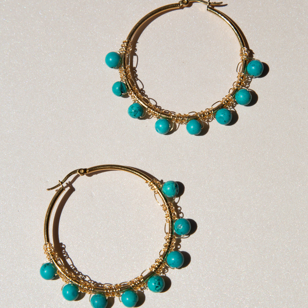 
                      
                        Maribel Hoop Earrings
                      
                    