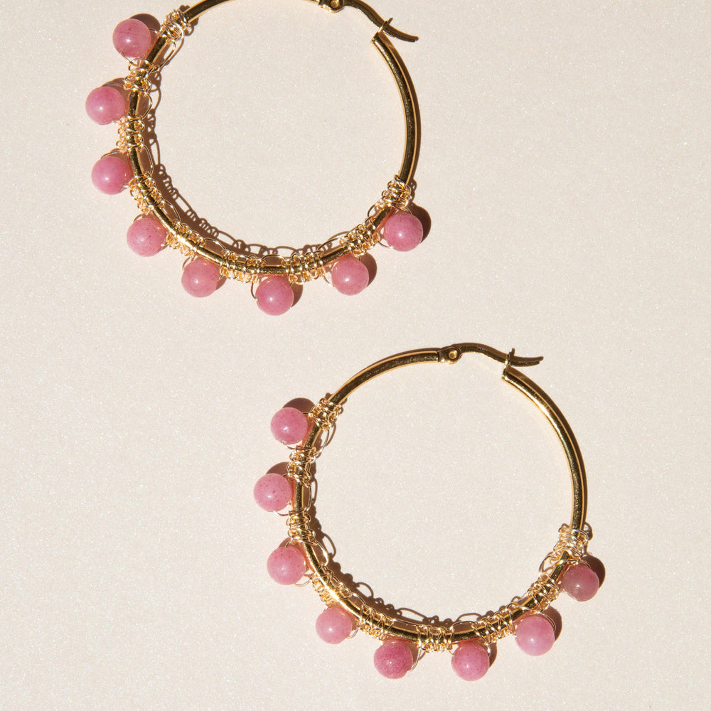 
                      
                        Maribel Hoop Earrings
                      
                    