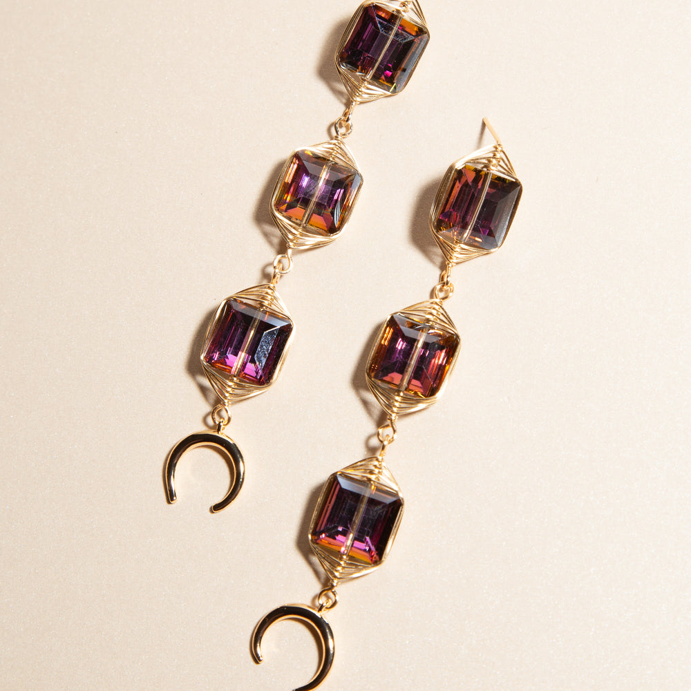 
                      
                        Luna Drop Earrings
                      
                    