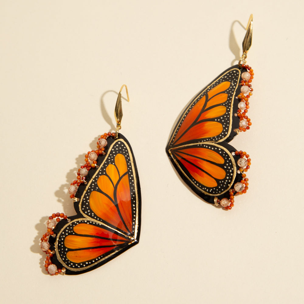 
                      
                        Monarca Drop Earrings
                      
                    