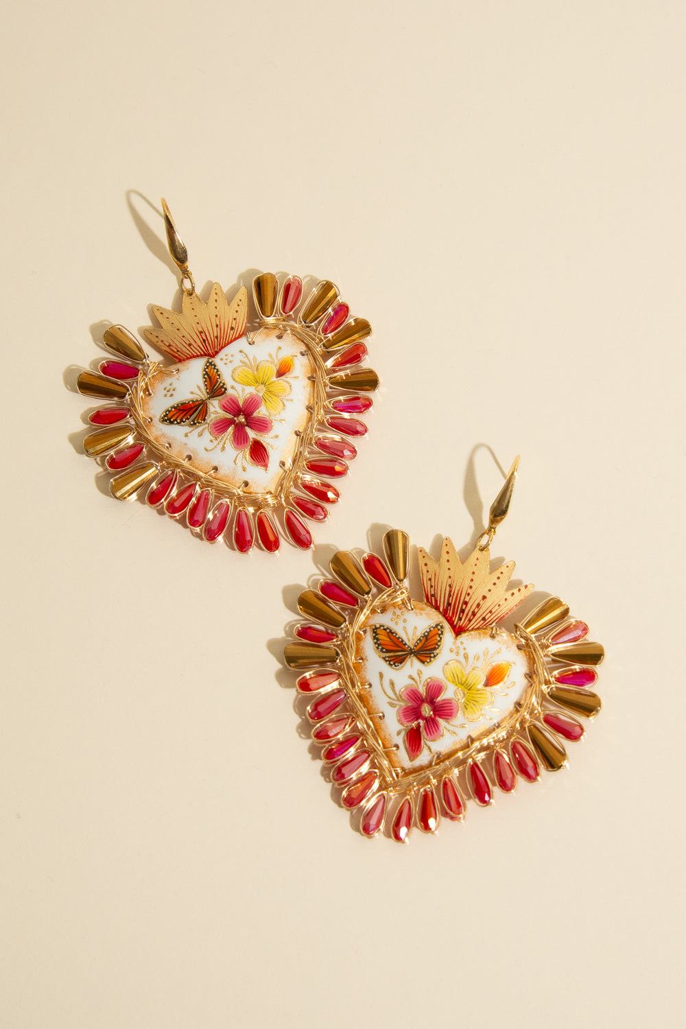 Corazón Drop Earrings