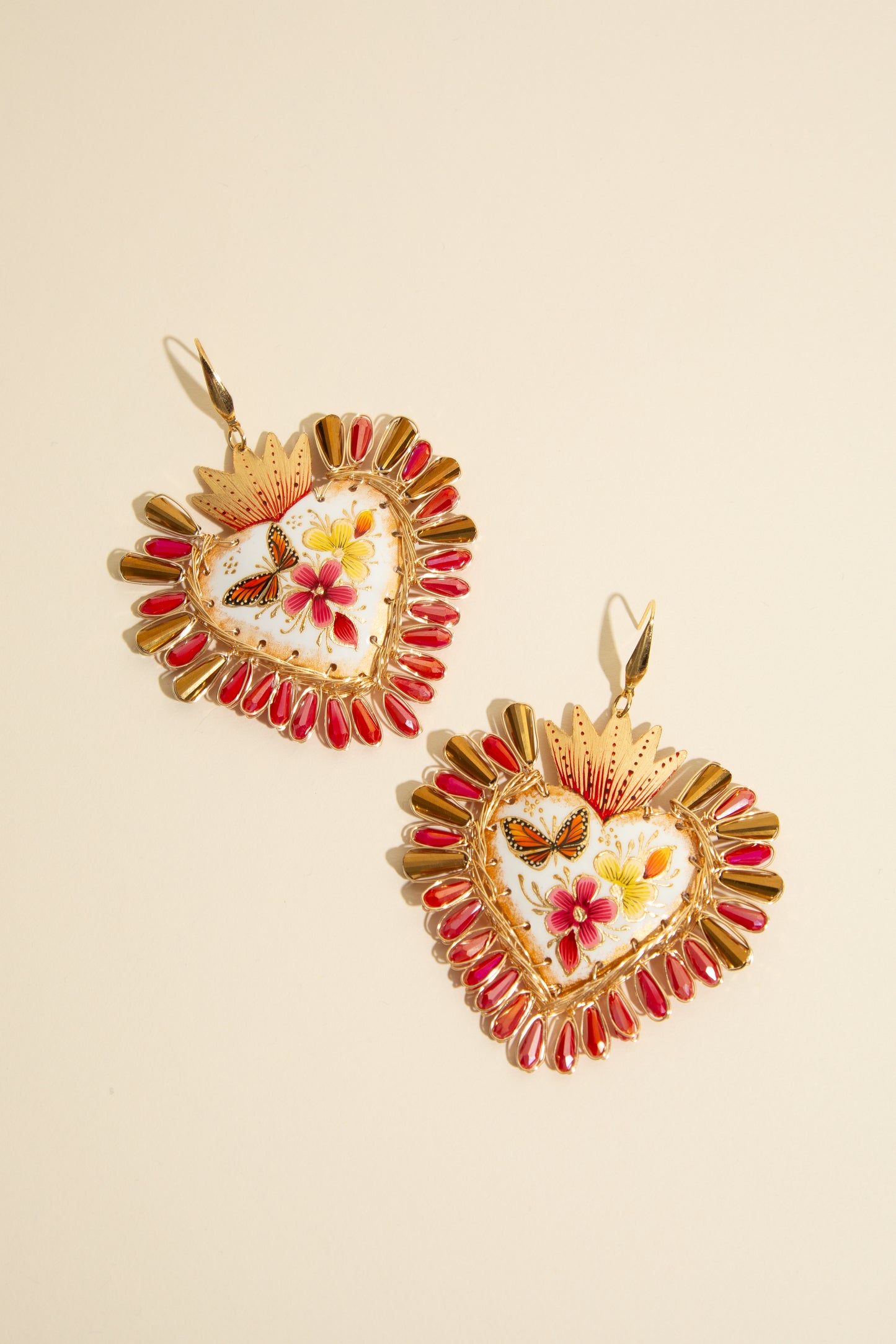 Corazón Drop Earrings