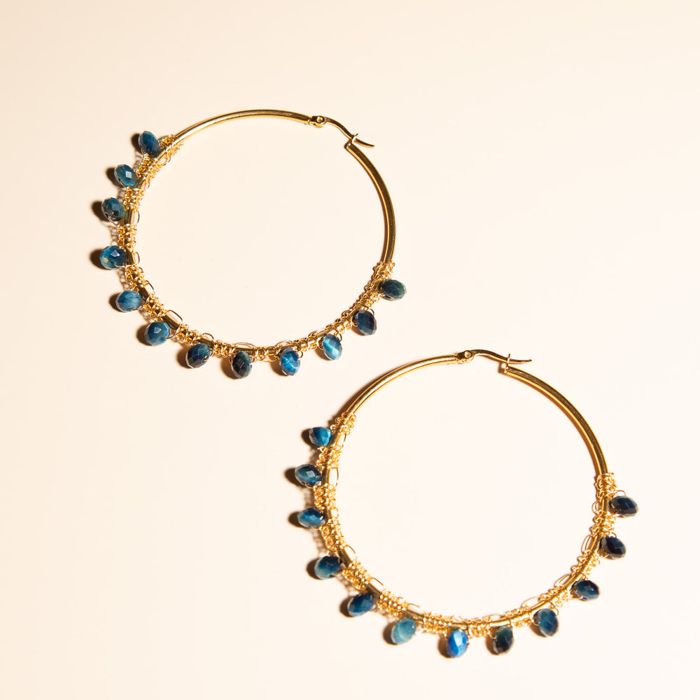 
                      
                        Sirena Hoop Earrings
                      
                    