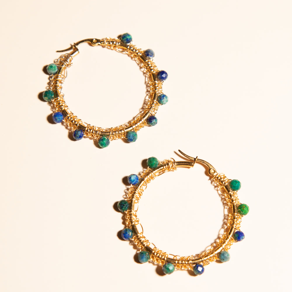 
                      
                        Mariana Hoop Earrings
                      
                    