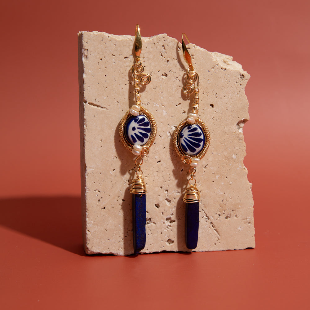 Talavera Stone Earrings