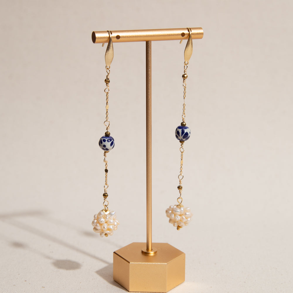 
                      
                        Talavera Drop Earrings
                      
                    