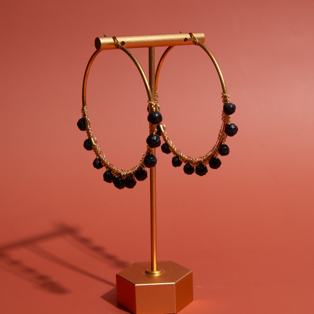 
                      
                        Talavera Hoop Earrings
                      
                    