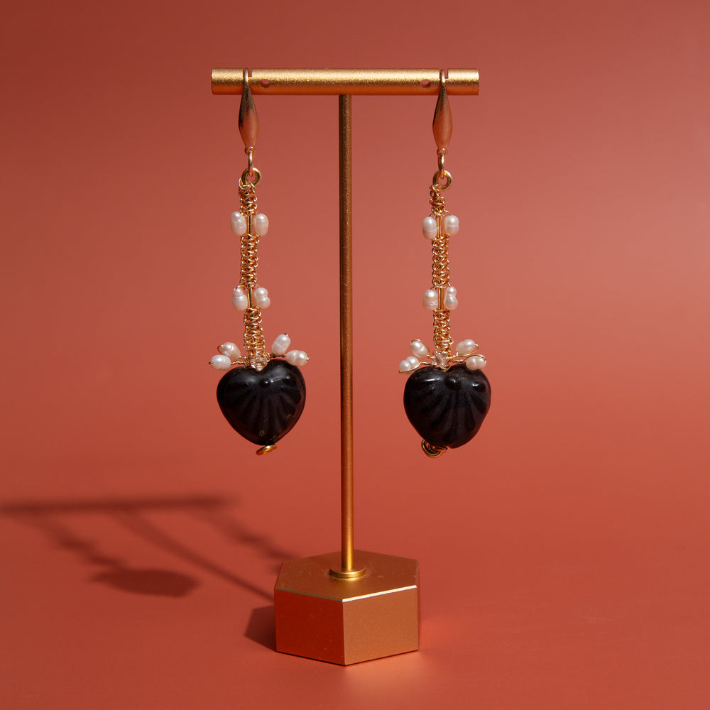 
                      
                        Corazón Talavera Drop Earrings
                      
                    